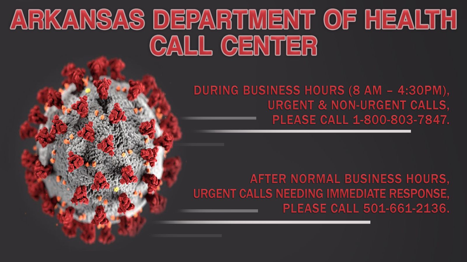 COVID19 State Assistance Resources Arkansas House of Representatives